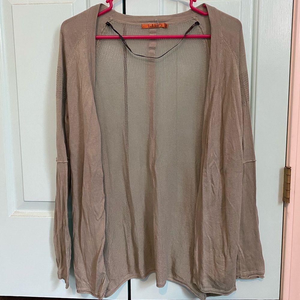 Belldini mesh/ see through cardigan